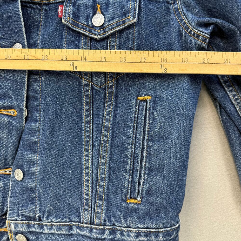 Levi's Denim Jean Jacket Women's M or M/S Classic Trucker Jacket EUC - Picture 8 of 9
